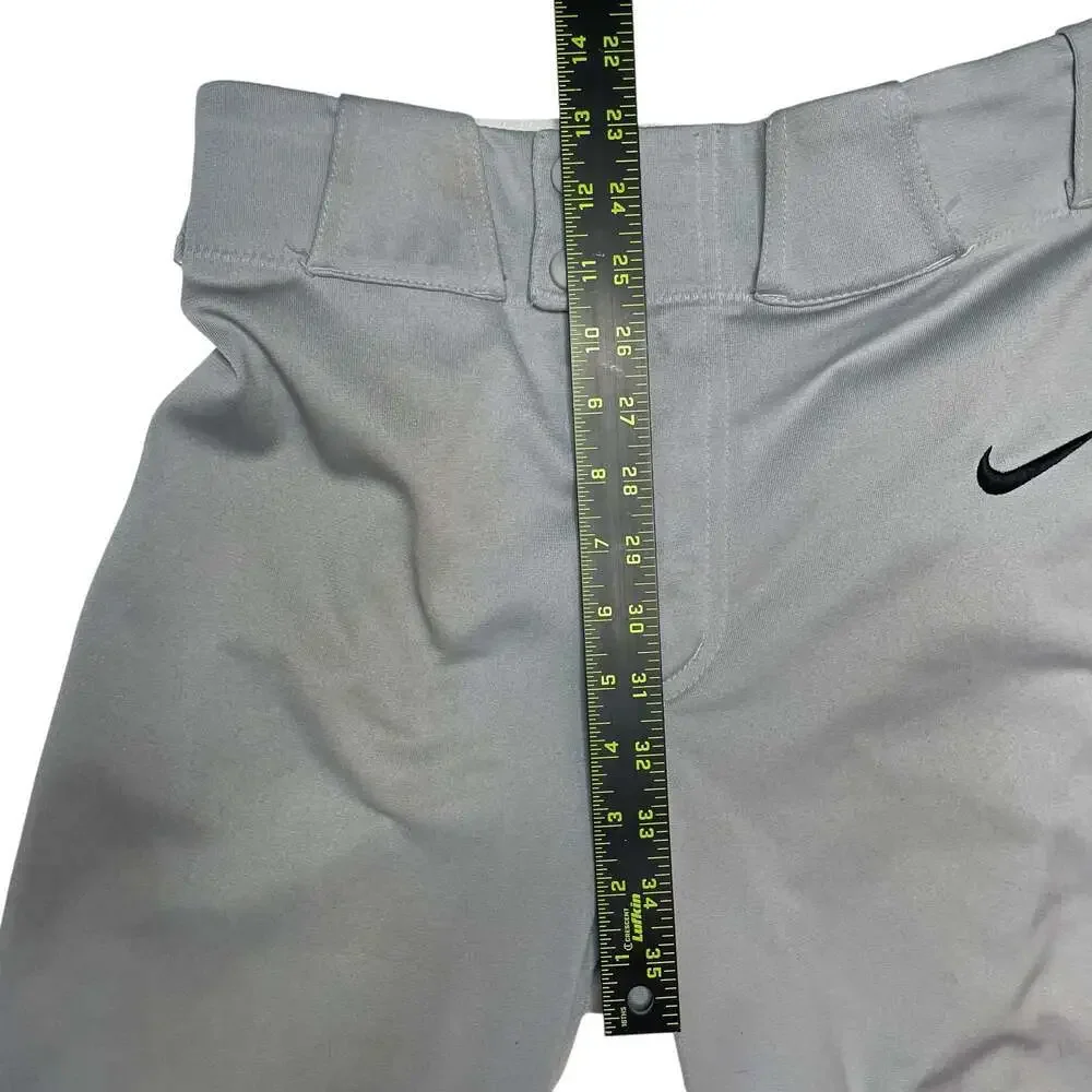 Nike Team Gray Baseball Pants Youth Small Swoosh Logo Description: Nike Team ba